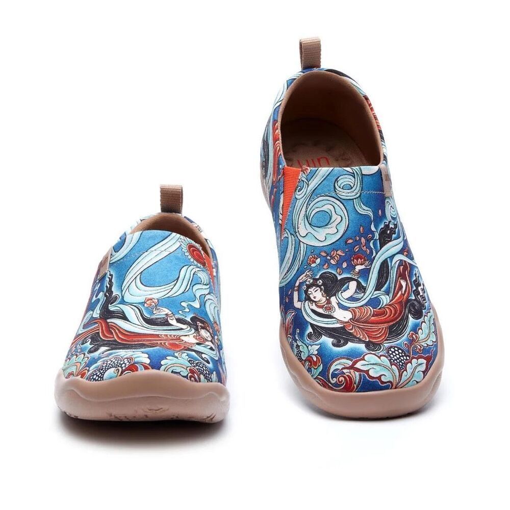 UIN Women's Walking Casual Lightweight shoes (DUNHUANG FLYING APSARAS TOLEDO) - Picture 6 of 9